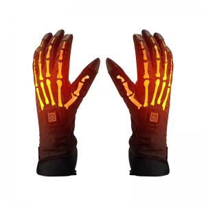 Új trendi Unisex Elektromos akkumulátor fűtött kesztyű, újratölthető hőcsukló